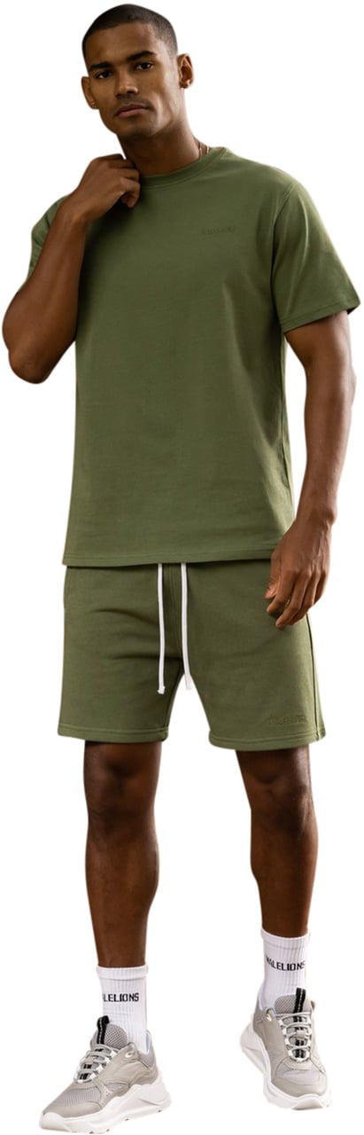 Malelions Logo Short - Light Army Groen