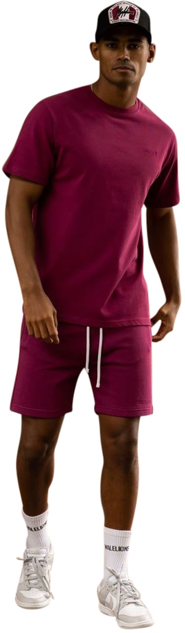 Malelions Logo Short - Cherry Rood