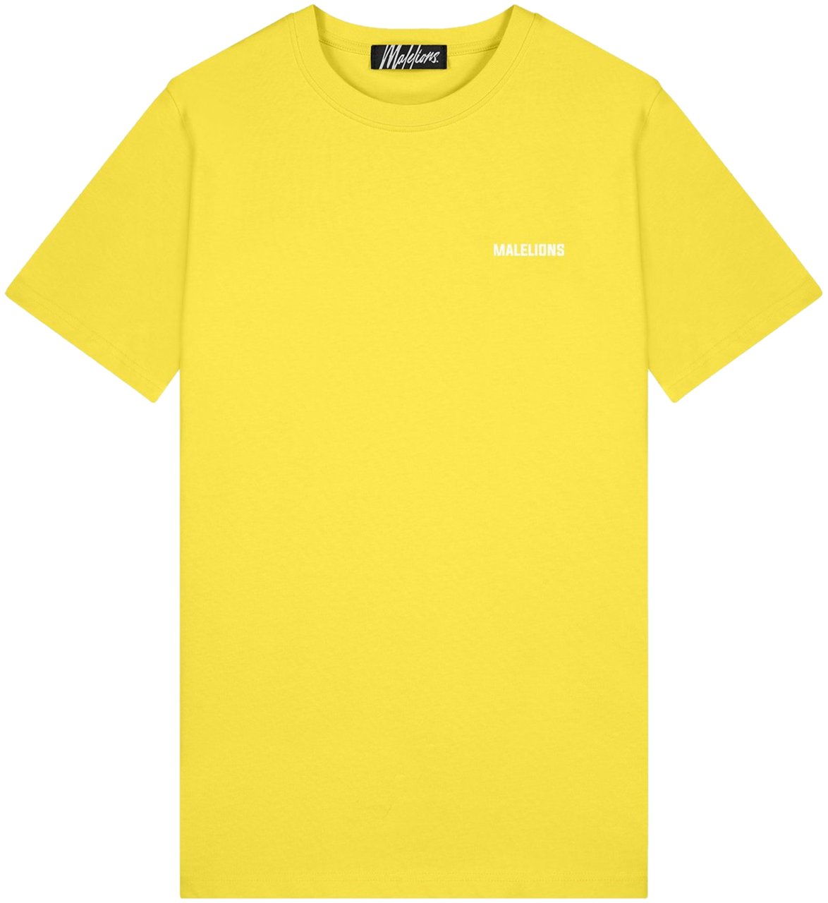 Malelions Logo T-Shirt 2 - Yellow Geel