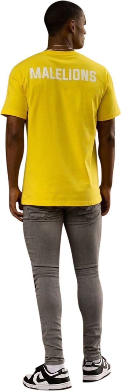 Malelions Logo T-Shirt 2 - Yellow Geel