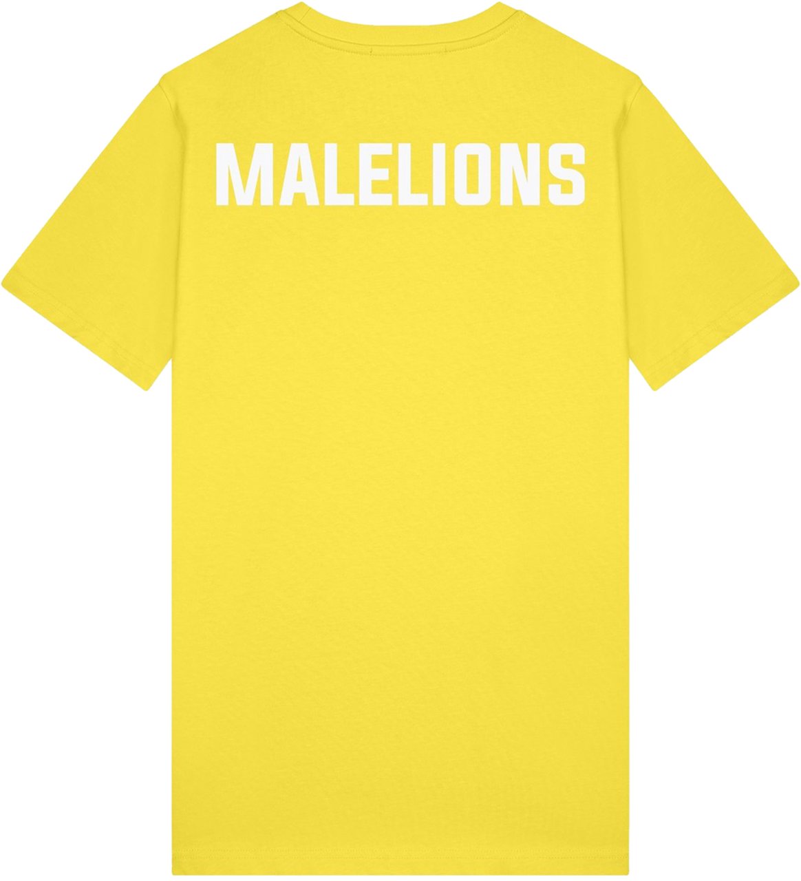Malelions Logo T-Shirt 2 - Yellow Geel