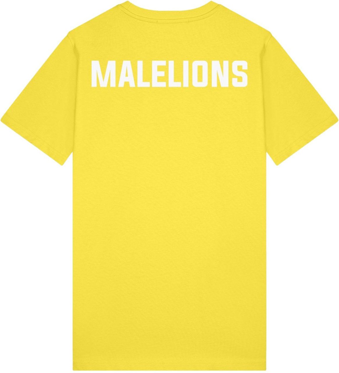 Malelions Logo T-Shirt 2 - Yellow Geel