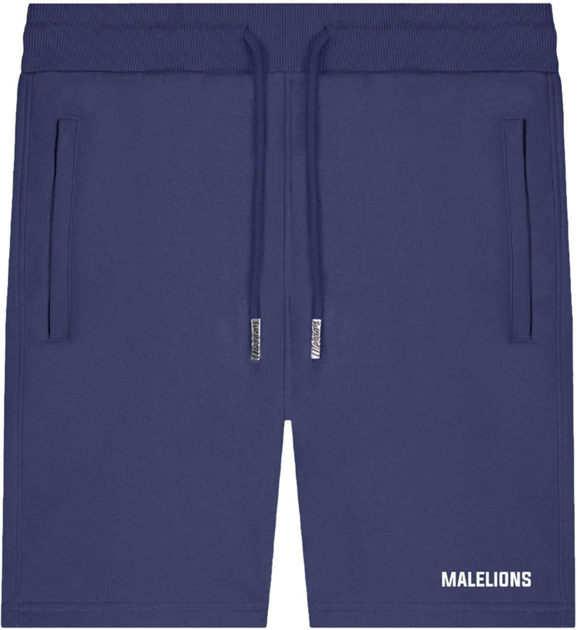 Malelions Logo Short 2 - Navy/White Blauw