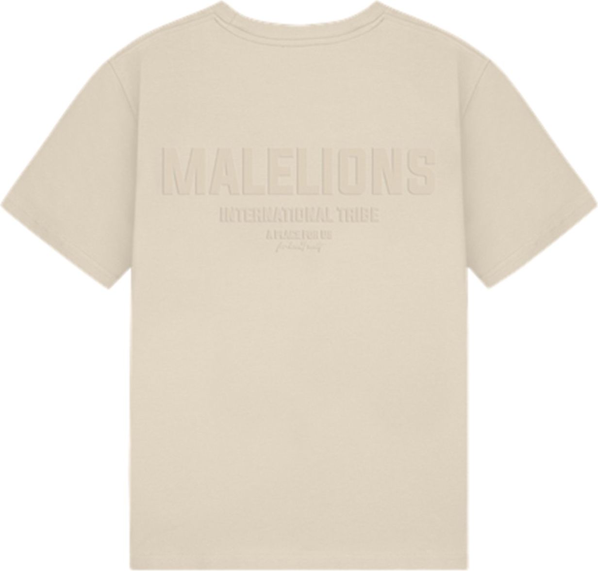 Malelions Tribe T-Shirt - Beige Beige
