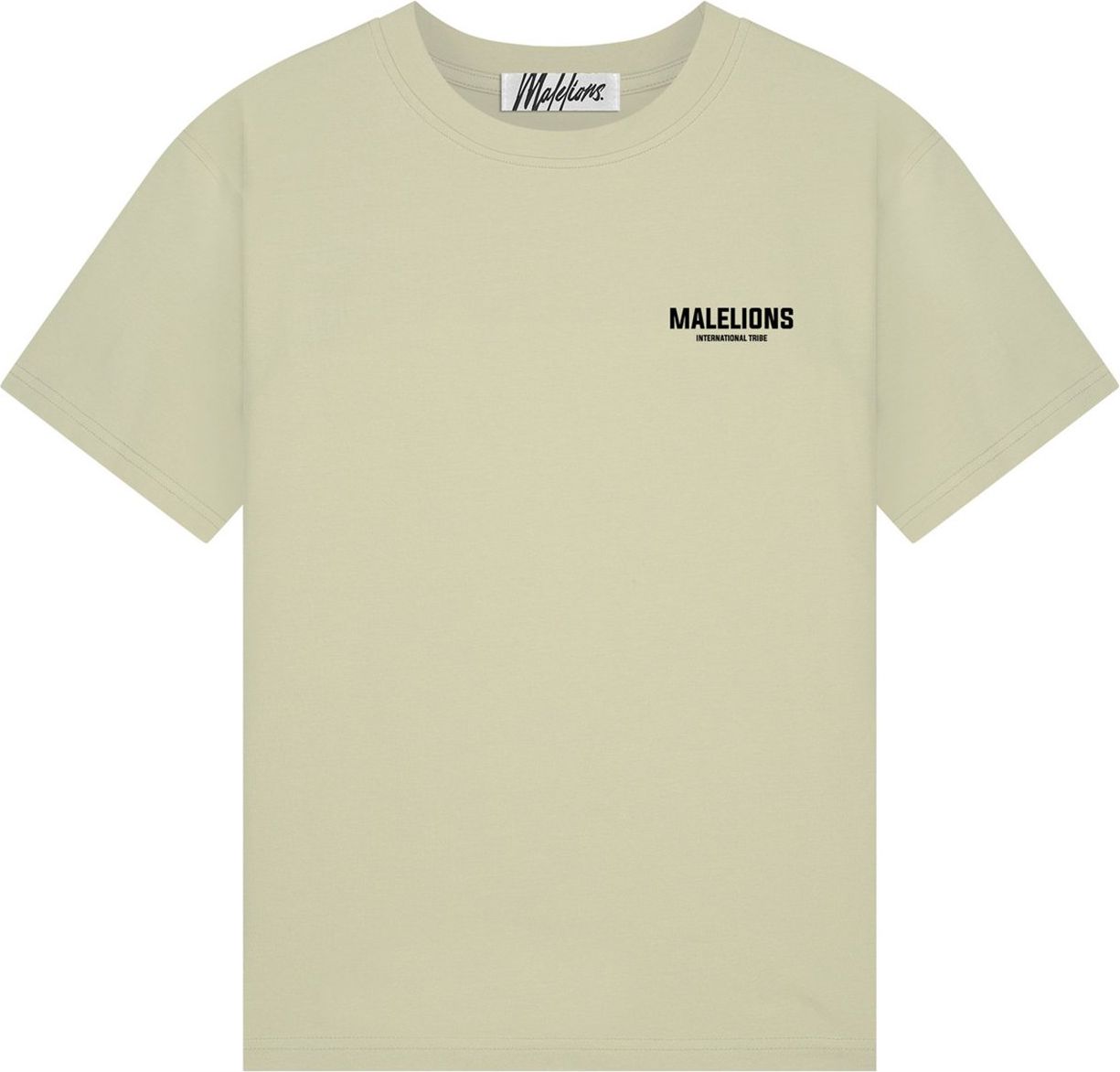 Malelions Tribe T-Shirt - Sage Green Groen
