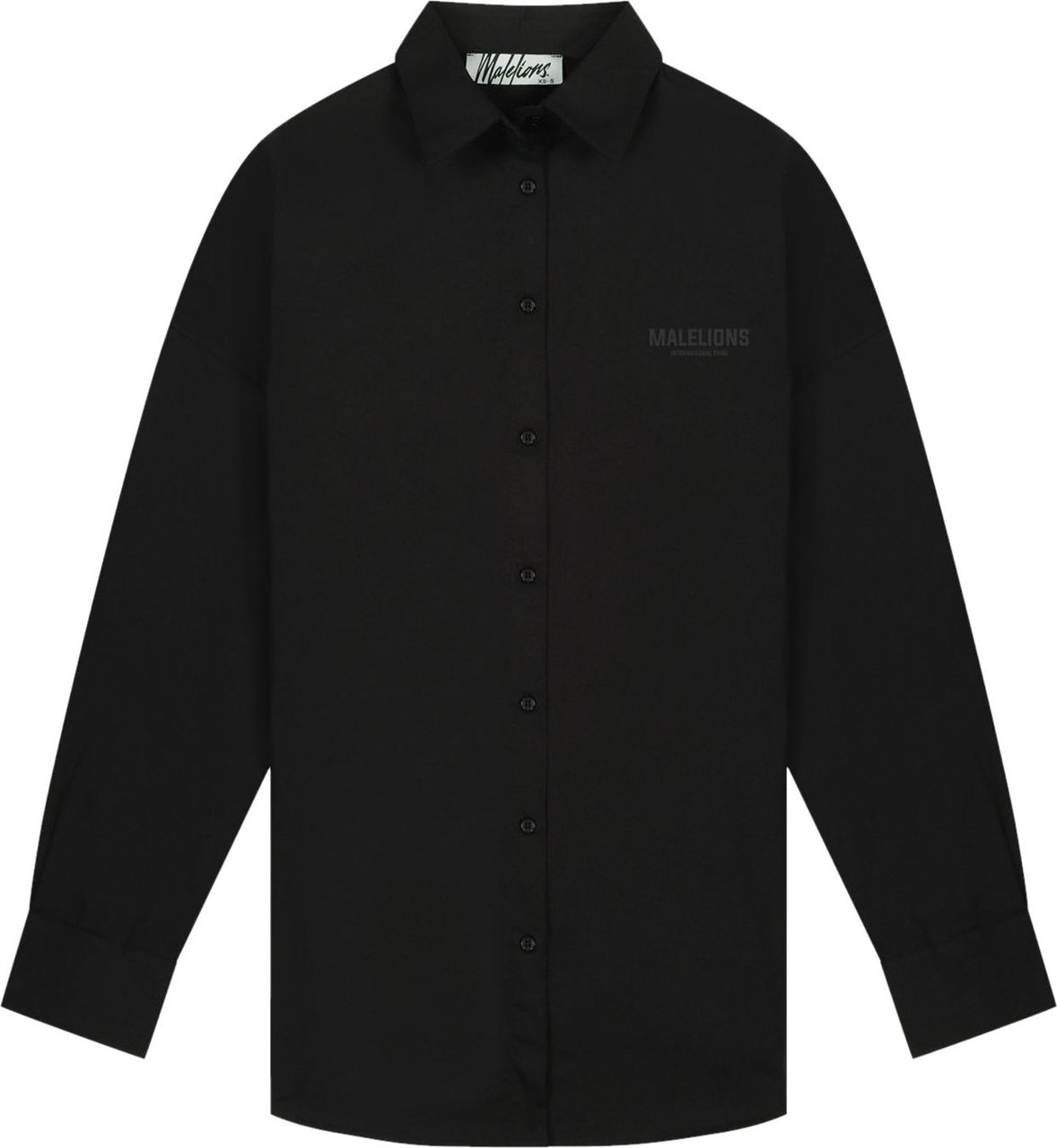 Malelions Eve Shirt - Black Zwart
