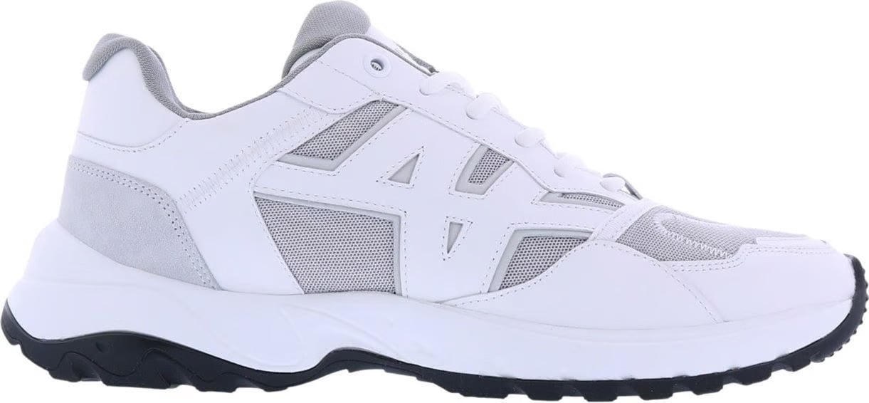 Nubikk Ross Trek Edge M | Witte Sneakers Wit