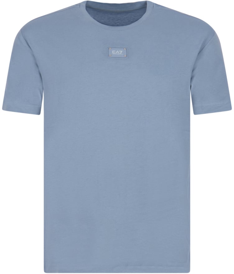 EA7 Jersey T-Shirt Ashley Blue Blauw