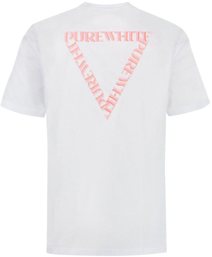 Purewhite T-shirt wit Wit