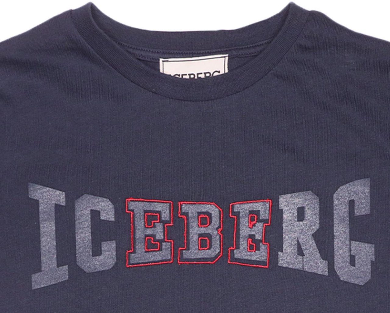 Iceberg T-shirt donker blauw Kids Blauw