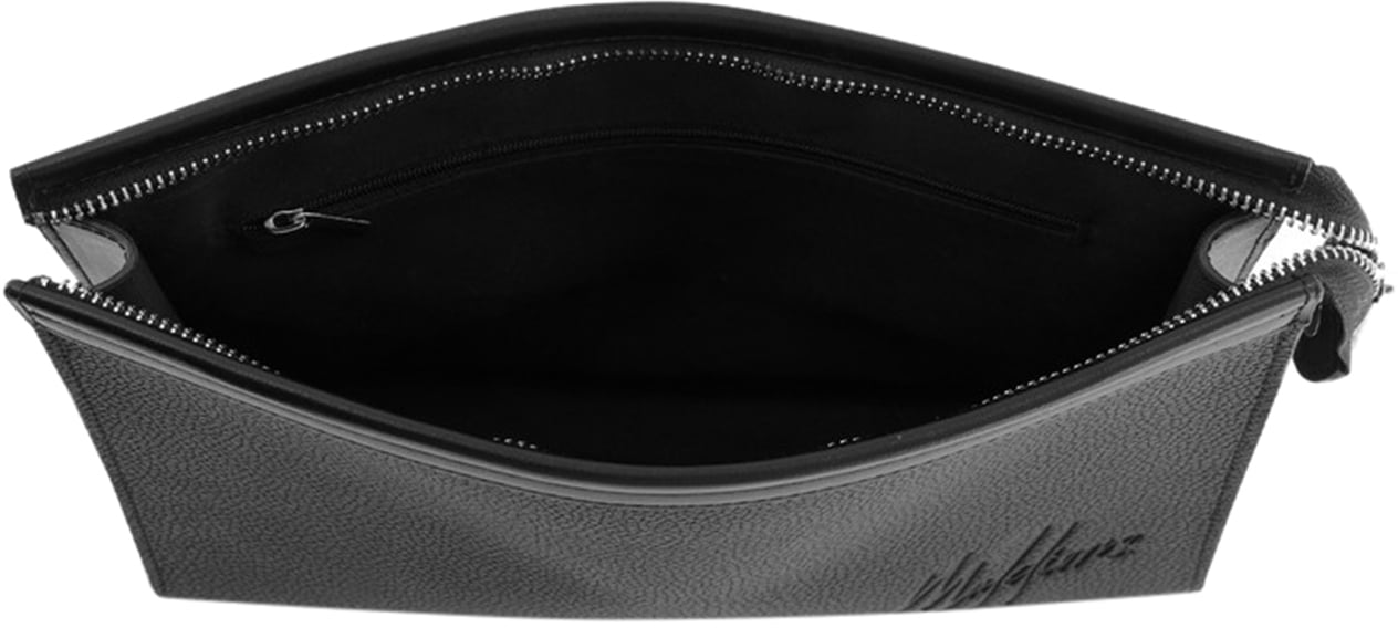 Malelions Signature Toiletry Bag - Black Zwart