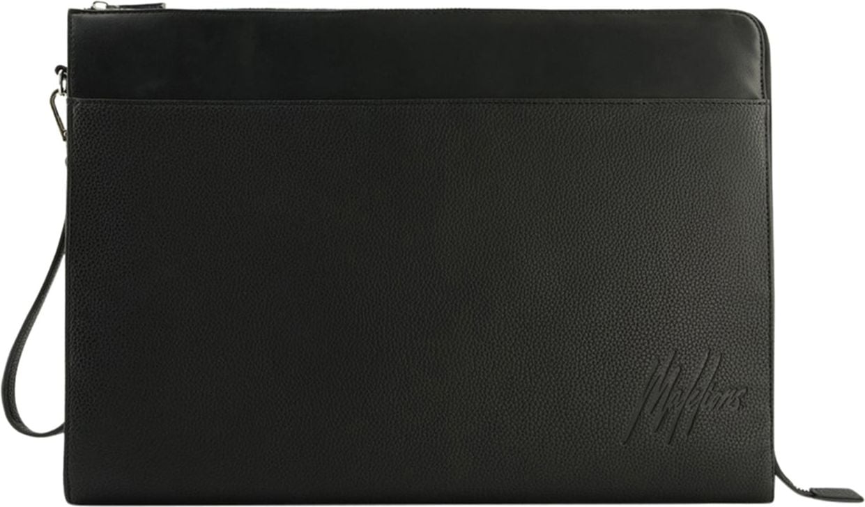 Malelions Signature Laptop Sleeve - Black Zwart