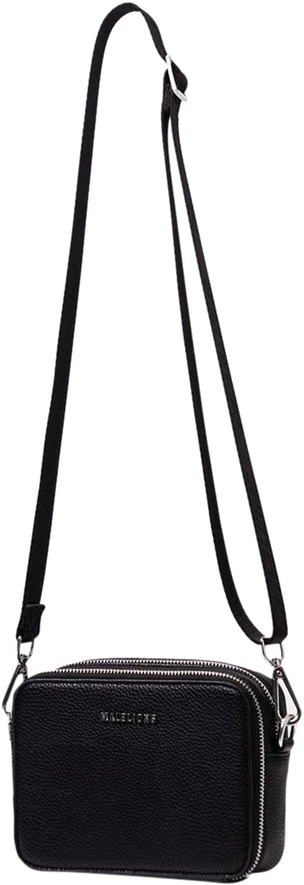 Malelions Lima Messenger Bag - Black Zwart