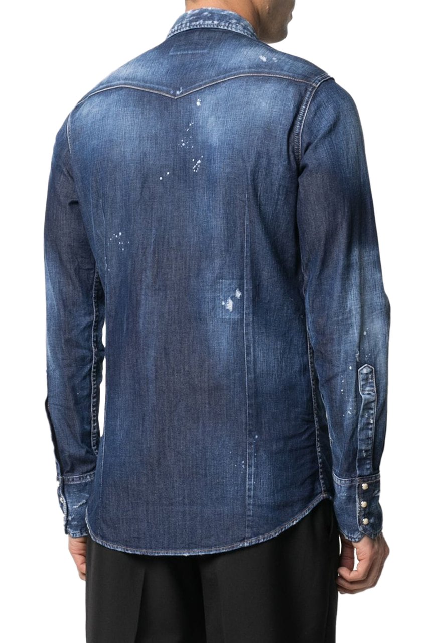 Dsquared2 T-shirts And Polos Blue Blauw