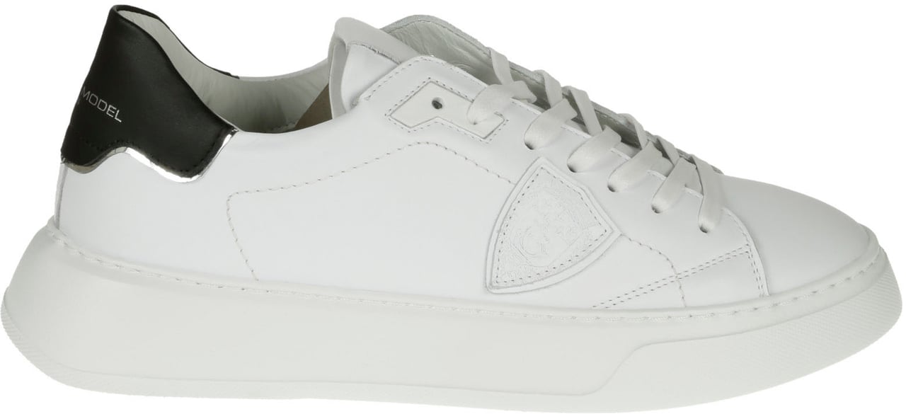 Philippe Model Flat Shoes White Wit