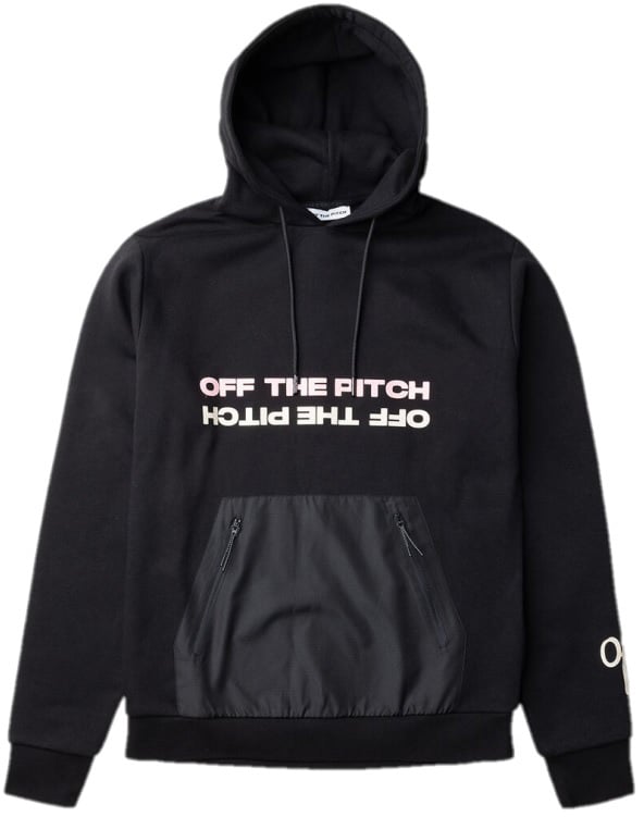 OFF THE PITCH Lennox Hoodie Heren Zwart Zwart