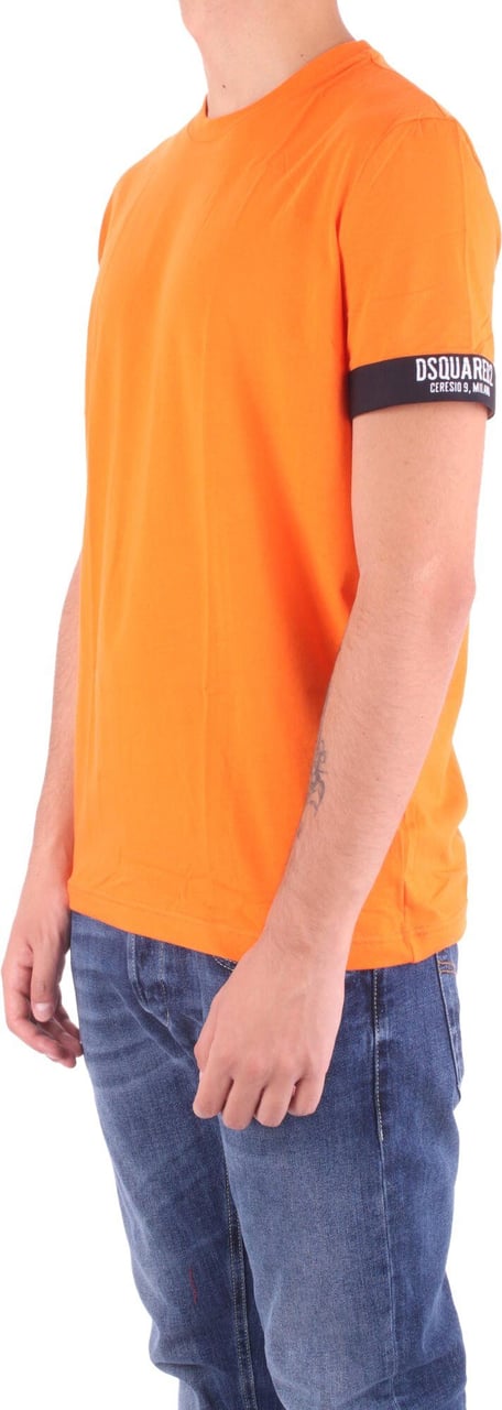 Dsquared2 T-shirt Oranje Oranje