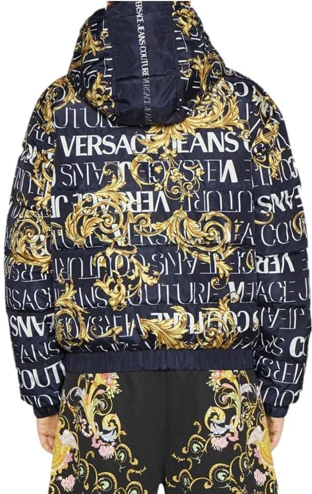 Versace Jeans Couture Versace Jeans Couture Omdraaibare Jas Heren Zwart/Goud Zwart