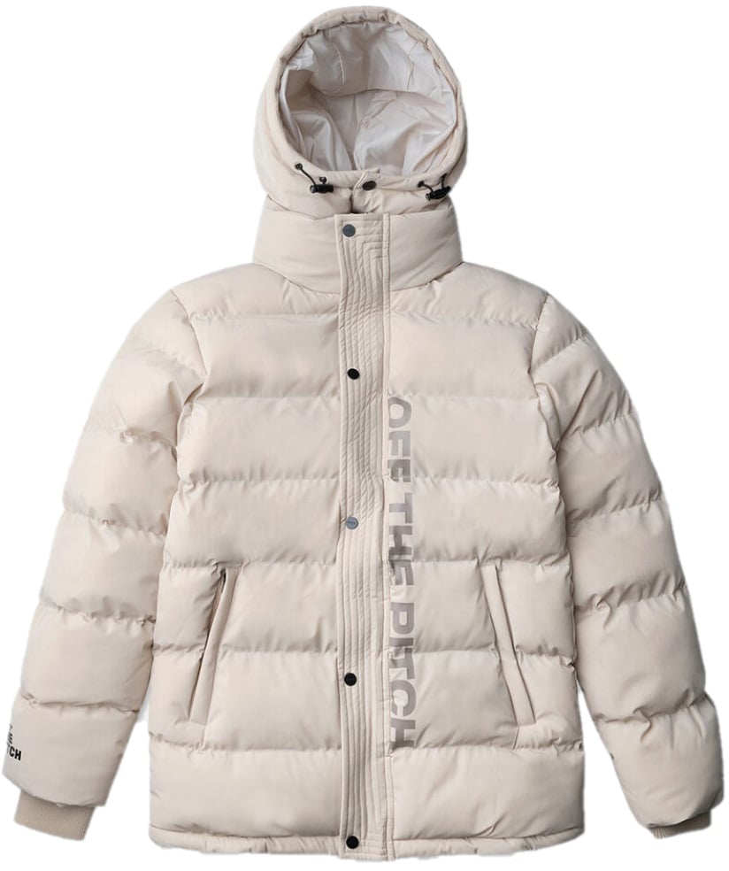 OFF THE PITCH Puffer Jacket Heren Beige Beige