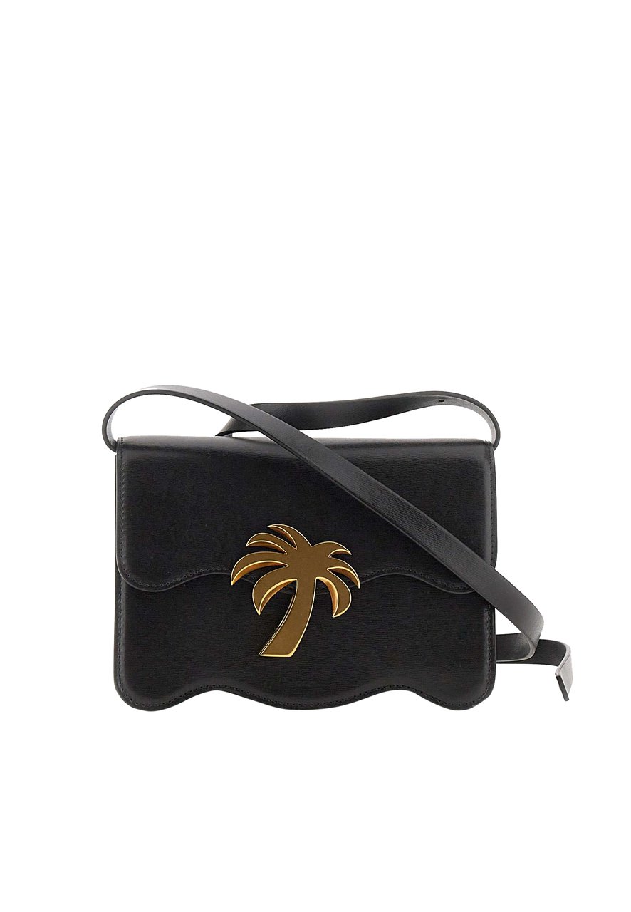 Palm Angels Shoulder Bag Black Zwart