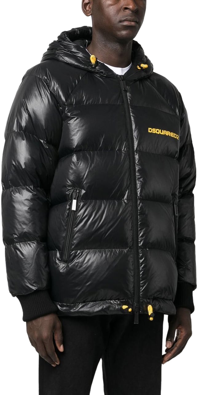 Dsquared2 Coats Black Zwart