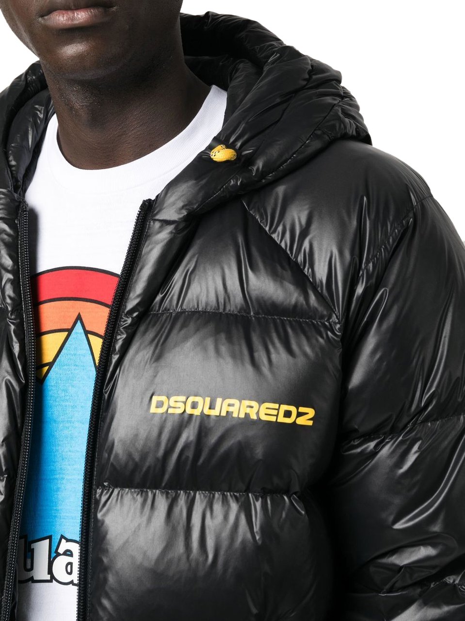 Dsquared2 Coats Black Zwart