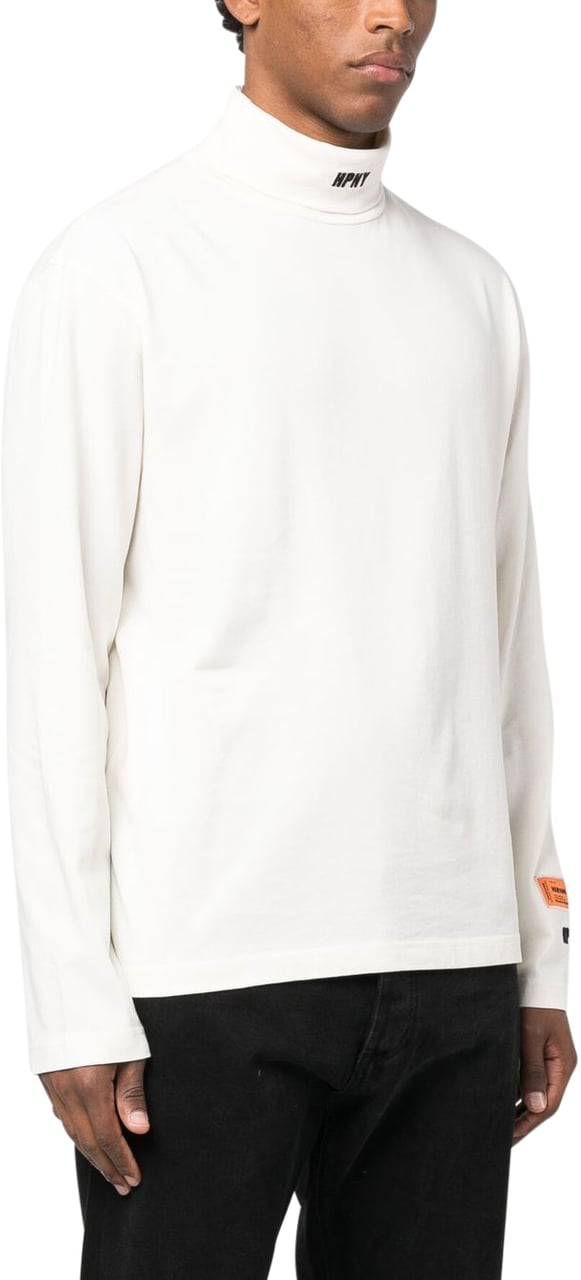 Heron Preston Heren Hpny Emb Rollneck Wit