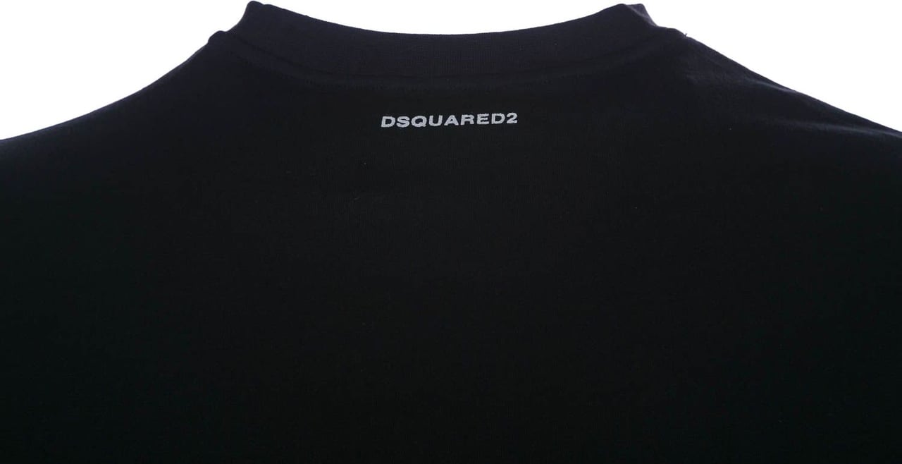 Dsquared2 3-Pack Basic T-Shirts Zwart Zwart