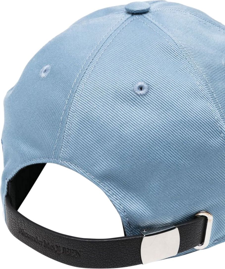 Alexander McQueen Hats Blue Blauw