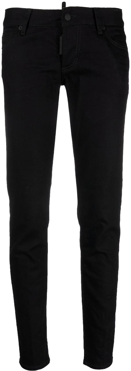 Dsquared2 Black Bull Jennifer Skinny Jeans Zwart