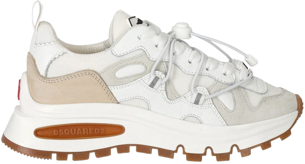 Dsquared2 Runds2 White Sneaker White Wit