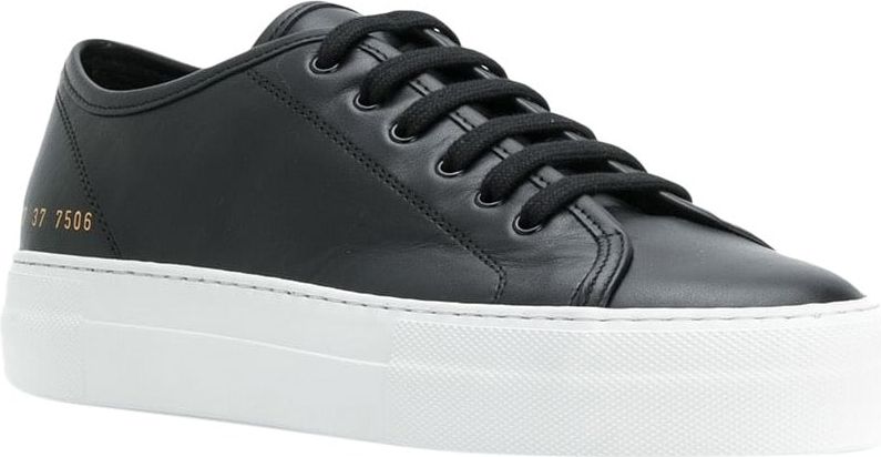 Common Projects Tournament Low Super Sole Sneakers Zwart