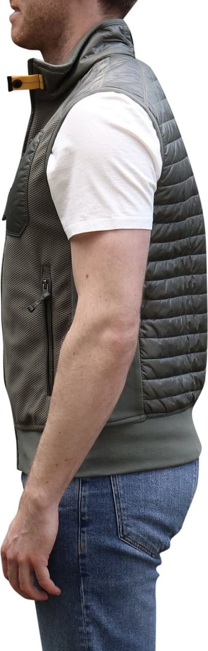 Parajumpers Ludo Cool Down Bodywarmer Thyme Groen