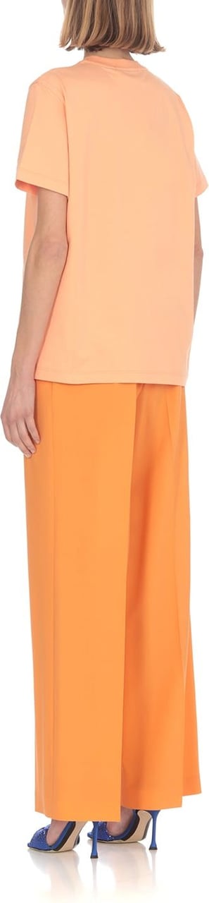 MSGM Trousers Orange Neutraal