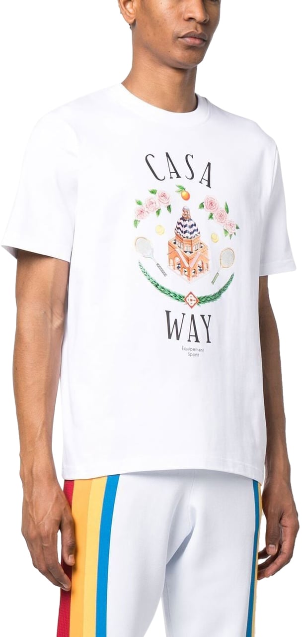 Casablanca T-shirts And Polos White Wit