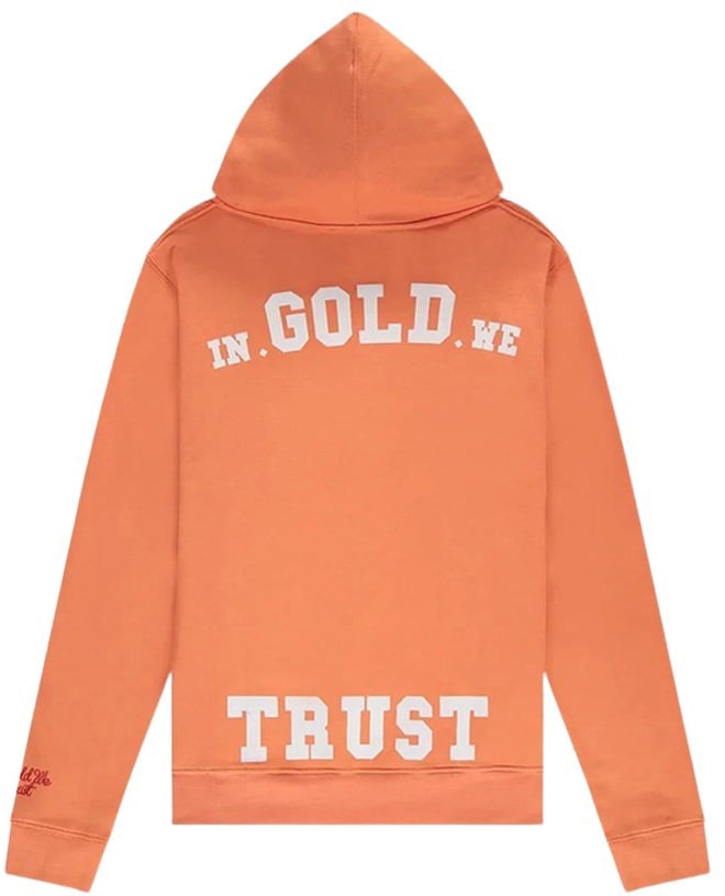 In Gold We Trust Kids The Notorious Hoodie - Pastel Oranje Oranje