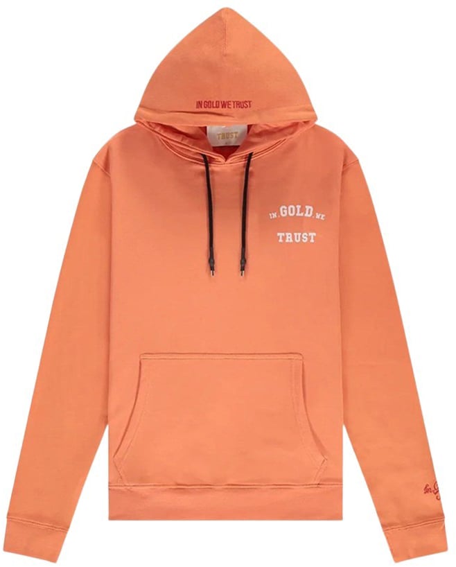 In Gold We Trust Kids The Notorious Hoodie - Pastel Oranje Oranje