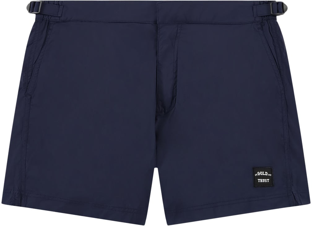 In Gold We Trust Zwembroek Blauw Blauw
