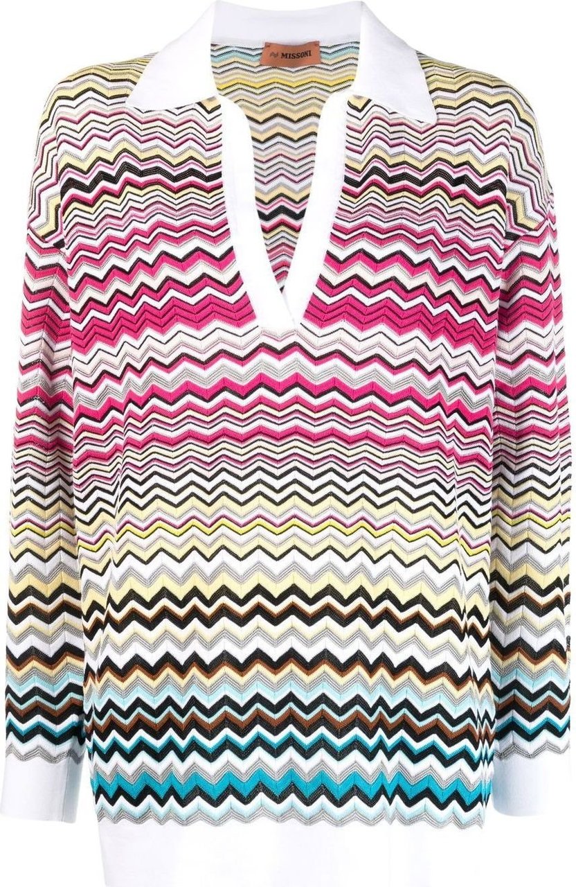 Missoni Oversized Polo Sweater Divers
