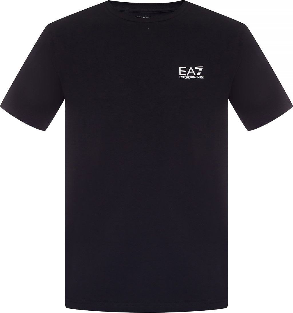 EA7 Armani Ea7 Heren T-shirt Zwart 8NPT52-PJM5Z/1200 Zwart