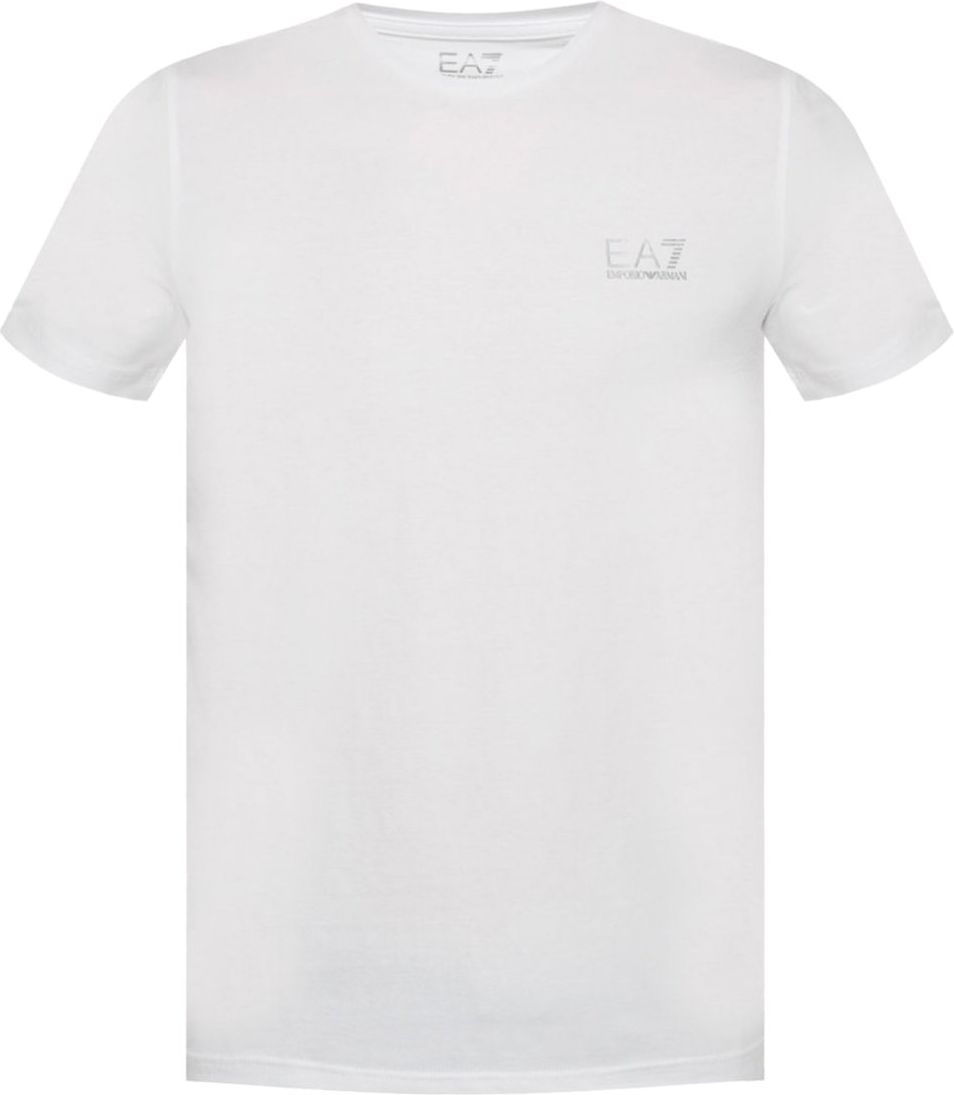 EA7 Armani Ea7 Heren T-shirt Wit 8NPT52-PJM5Z/1100 Wit