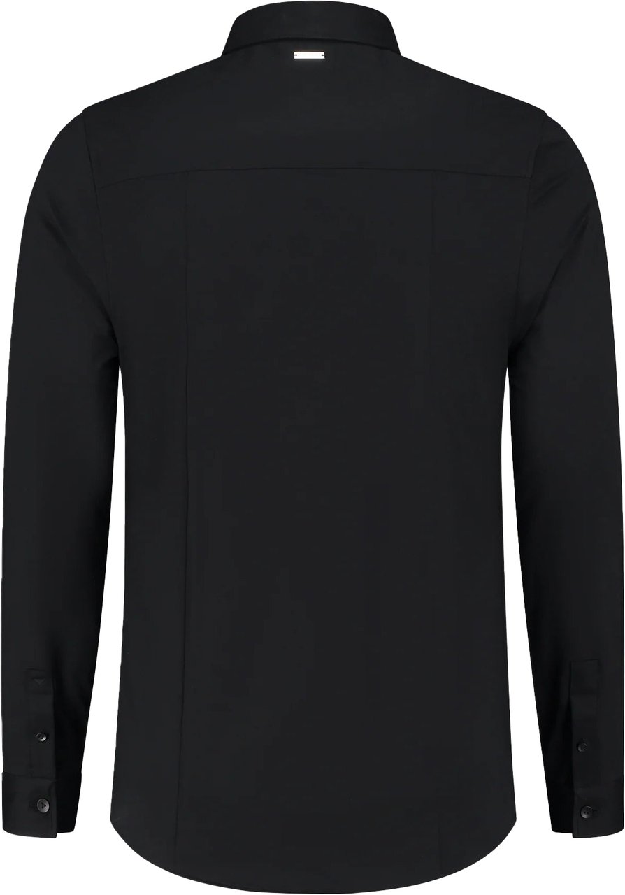 Purewhite Essential Jersey Shirt Zwart Zwart