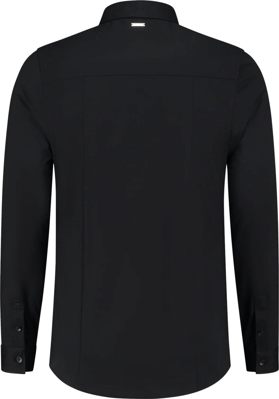 Purewhite Purewhite Essential Jersey Shirt Zwart Zwart