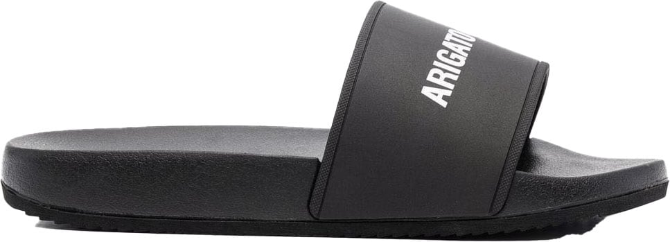 Axel Arigato Logo Pool Slides Sandals Zwart