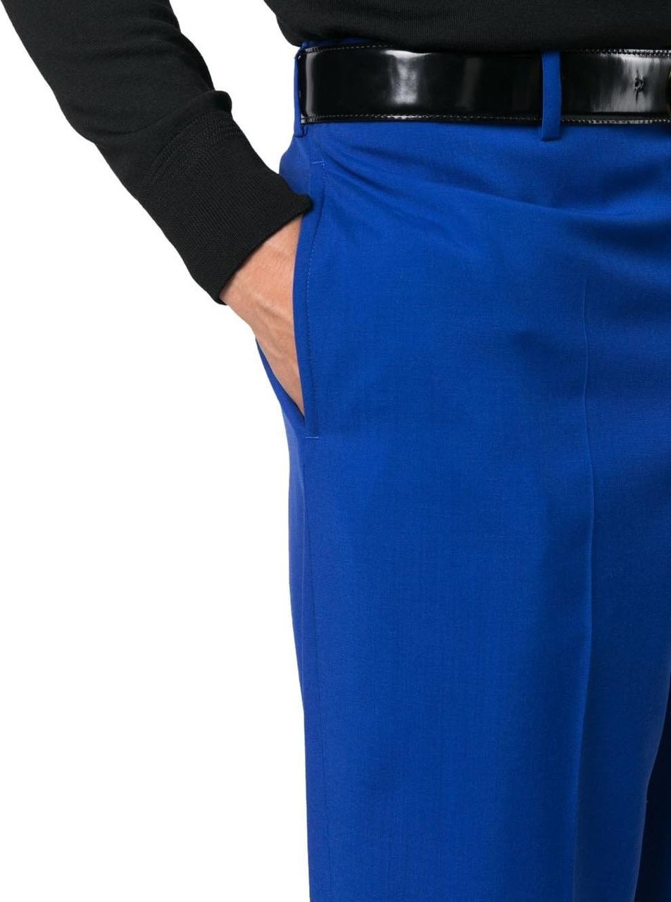 Versace Trousers Blue Blauw