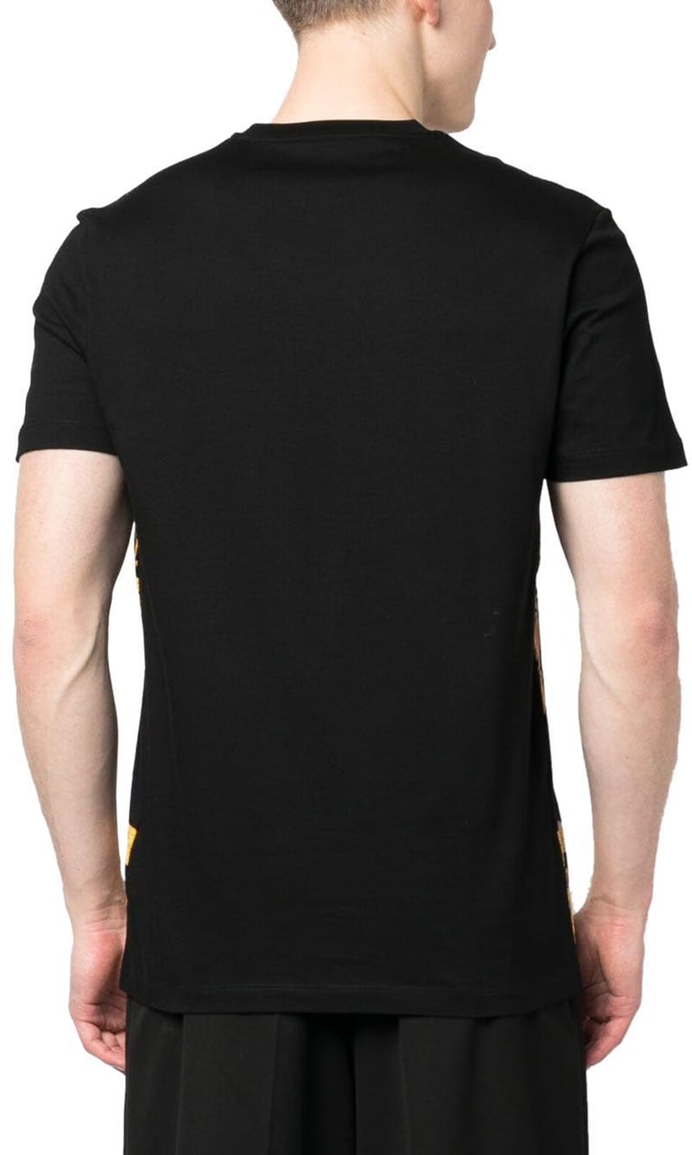Versace T-shirts and Polos Black Black Zwart