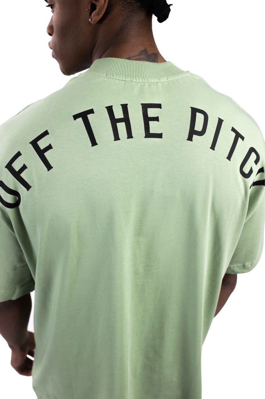 OFF THE PITCH Off The Pitch Loose Fit Pitch T-shirt Quiet Groen Groen