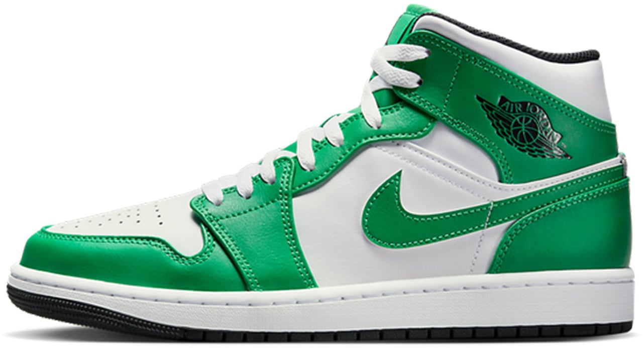 Nike Air Jordan 1 Mid Lucky Green Divers