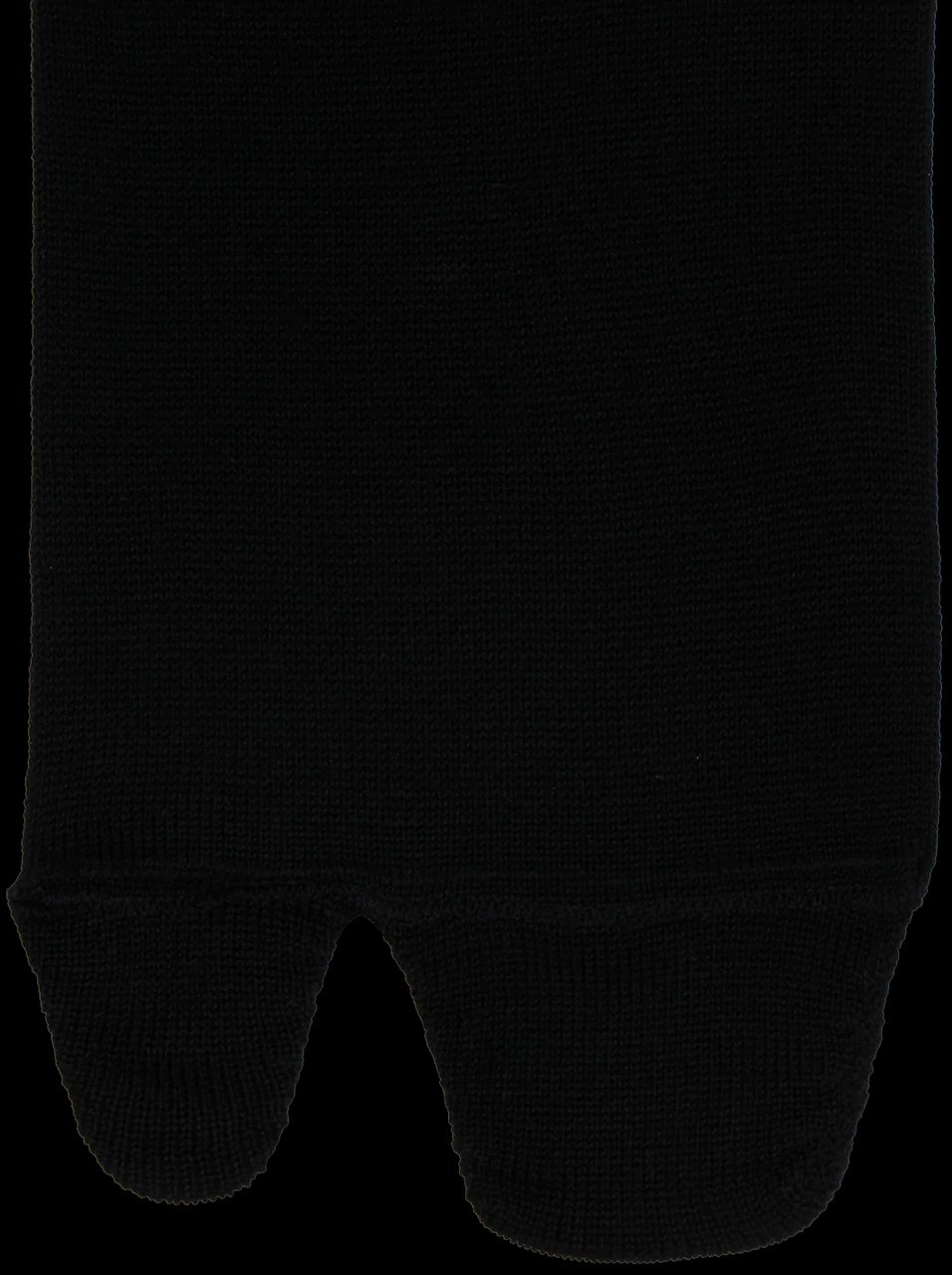 Maison Margiela Tabi Socks Bootleg Black Zwart