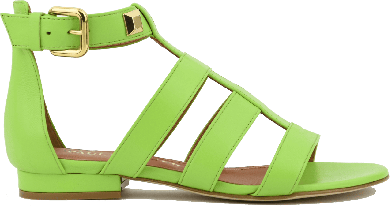 Paul Warmer Roman Sandal Acid Green Groen